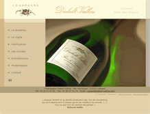 Tablet Screenshot of diebolt-vallois.com